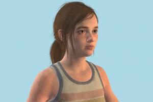 TLOU Ellie Teen TLOU Ellie-2